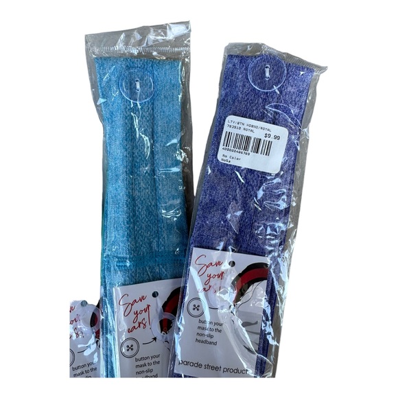 4 save your ears HEADBANDS • Buttons to Attach a Mask - Picture 2 of 6